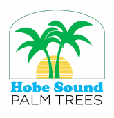 Hobe Sound Palm Trees Logo